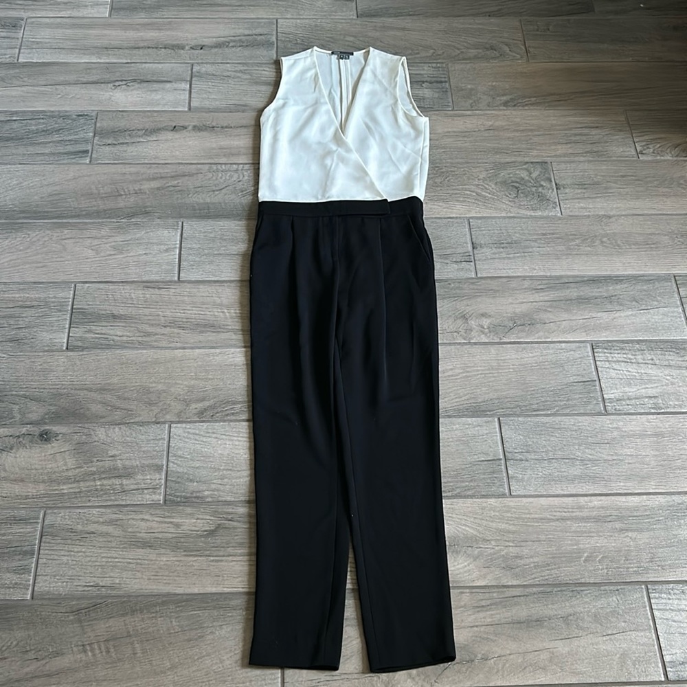 Vince colorblock jumpsuit